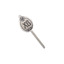 Серебряное украшение для кулича ХВ 40600002А05
